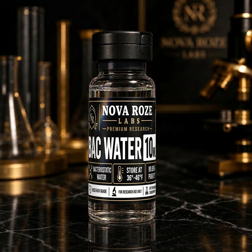Bacteriostatic Water 10ml research vial