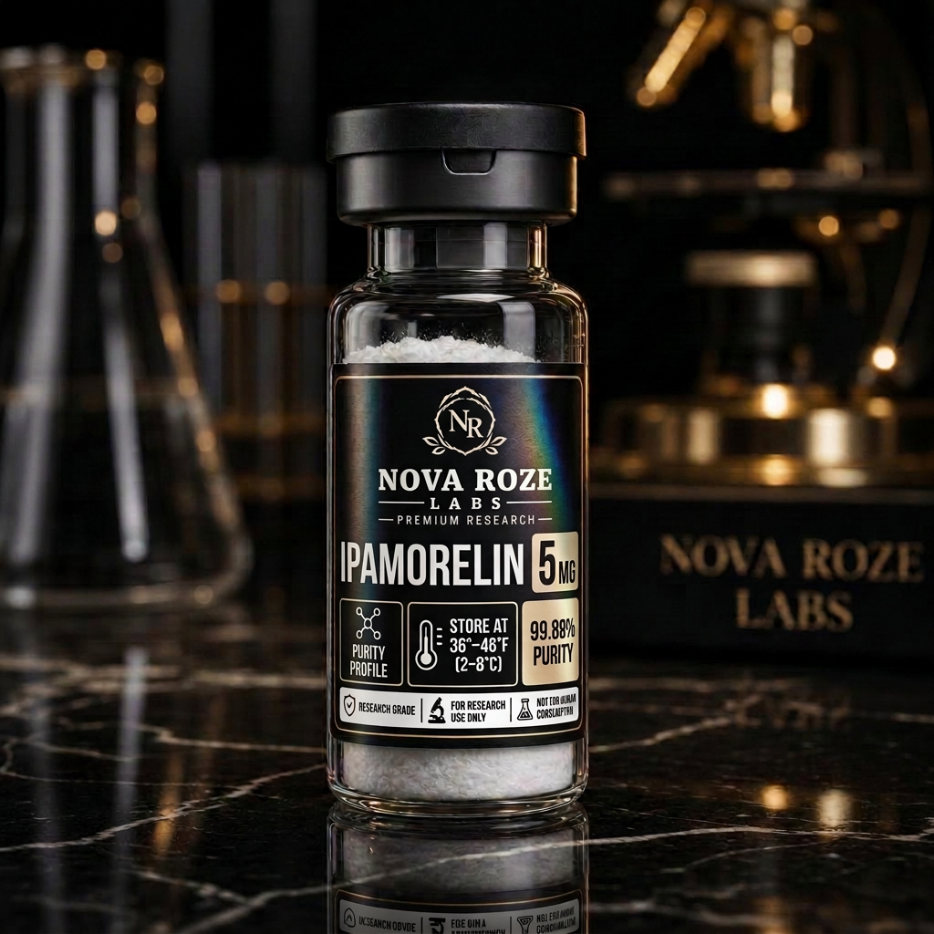 Ipamorelin 5mg research vial